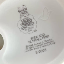 Load image into Gallery viewer, Precious Moments Seek And You Shall Find Shopper 1984 Samuel Butcher by Enesco