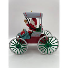Load image into Gallery viewer, Hallmark Keepsake Ornament - Festive Surrey Here Comes Santa 1990 12th in Series