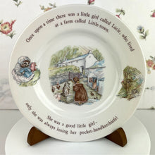 Load image into Gallery viewer, Beatrix Potter Mrs. Tiggy-Winkle Decorative Plate, Wedgwood China, Made in England