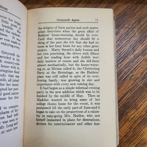 Antique Book - Miss Pat's Problem, by Pemberton Ginther 1917