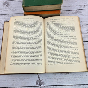 Vtg Collier's Junior Classics Volumes 6,7,8 and 9 Set of 4