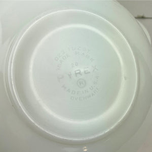 Pyrex Turquoise "Blue Wheat" 1 1/2 Quart Round Handled Casserole Dish #023