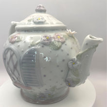 Load image into Gallery viewer, Precious Moments &quot;Tea for Two&quot; Musical Teapot Figurine by Enesco