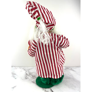 Annalee 12" Santa in Pajamas Doll Christmas Claus with Hot Water Bottle Figurine
