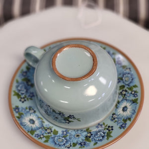 Taylor Smith & Taylor Azura Ironstone Teacup/coffee cup and saucer
