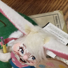 Load image into Gallery viewer, Annalee Artist Bunny Wired Doll, Easter Bunny Figurine