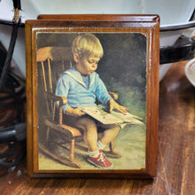 Load image into Gallery viewer, Vintage James Ingwersen Nursery Artwork Wood Plaques