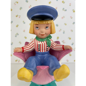 Disney WDCC It's A Small World Holland Tulpenjongen Boy with Tulip