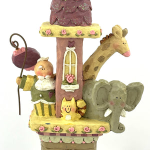 Kurt Adler Noah's Ark Angel Heights Skinny Figurine Noah and Friends Decoration