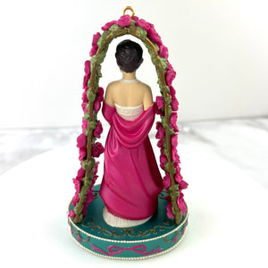 First Lady Jacqueline Kennedy Christmas Ornament, 1999 Jackie Kennedy by Carlton