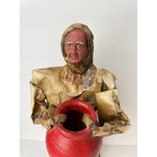 Load image into Gallery viewer, Mexican Folk Art Figurines Vintage Handmade Paper Mache Dolls Woman with Jug