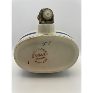 Vintage English Royal Victoria Wade Ceramic Gin Decanter