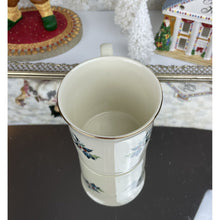 Load image into Gallery viewer, Winter Greetings Mug by Lenox, Vintage Fine Bone China Coffee Cup, Christmas Decor, Holiday Dishes, Xmas Collectable