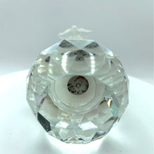 Load image into Gallery viewer, Crystal Snowman Votive Candle Holder - Holiday Christmas Decor