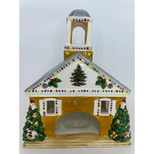 Load image into Gallery viewer, Spode World Of Christmas Town Hall Votive Tealight Candleholder