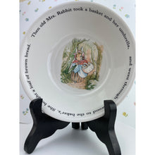 Load image into Gallery viewer, Wedgwood China Peter Rabit Bowl, Beatrix Potter Collectible, Made in England