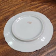 Load image into Gallery viewer, Antique Saucer &quot;The Maiden All Forlorn.&quot; Hand Painted Transfer