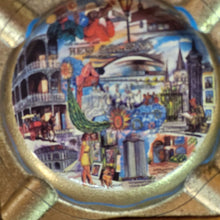 Load image into Gallery viewer, Vintage New Orleans Souvenir Tin Ashtray, Artist Ken Haag