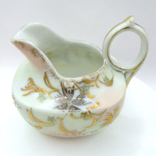 Load image into Gallery viewer, Vintage Nippon Style Moriage Creamer &amp; Sugar Bowl Set Hand Painted Gold Floral