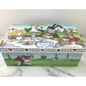 Paul Cardew Alice In Wonderland Cup and Saucer Cafe Set Cardew Design England