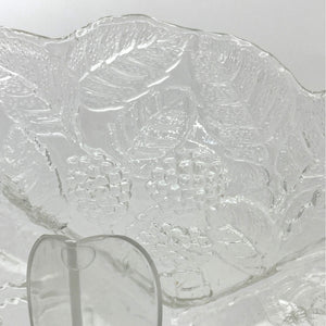 Vintage Indiana Glass Loganberry Pattern Divided Relish Tray