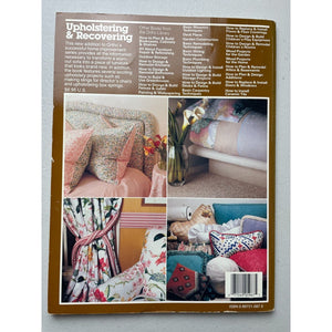 Upholstering & Recovering Ortho Books Softcover DIY Upholstery Guide Vtg 1970s