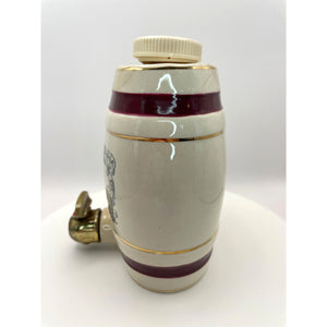 Vintage English Royal Victoria Wade Ceramic Port Decanter
