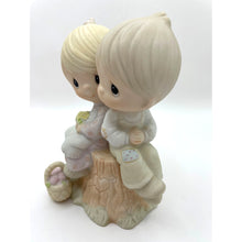 Load image into Gallery viewer, Precious Moments - &quot;Love One Another&quot; Porcelain Figurine, 1978 by Enesco #E-1376
