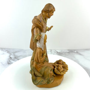 Fontanini Jesus, Mary and Joseph Figurine by Roman Fontanini Heirloom Nativity