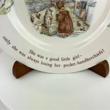 Load image into Gallery viewer, Beatrix Potter Mrs. Tiggy-Winkle Decorative Plate, Wedgwood China, Made in England