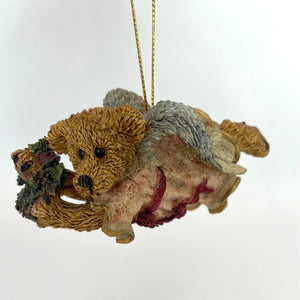 Boyds Bears & Friends Hope - The Angel Bear with a Wreath Ornament