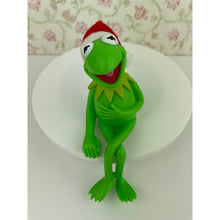 Load image into Gallery viewer, Vintage Kermit The Frog Stocking Hanger/Holder, Christmas Muppets Hallmark