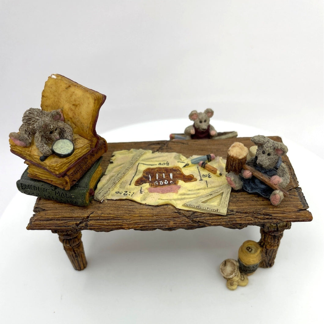 Boyds Bears - Noah's Genius at Work Table, Noah's Pageant Collection