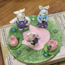 Load image into Gallery viewer, Vintage Easter Tea Set, Home Accents Collection Mini Bunny Tea Set