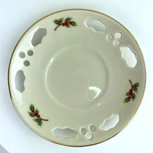 Load image into Gallery viewer, Partylite Teacup and Saucer Sets - Set of 2 Holiday P7257 Holly Leaf Tea Light Holders Cup and Saucer