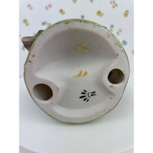 Load image into Gallery viewer, Capodimonte Porcelain Girl with Broom Figurine, Hand Painted Girl with Bonnet Sweeping