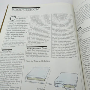 Upholstering & Recovering Ortho Books Softcover DIY Upholstery Guide Vtg 1970s