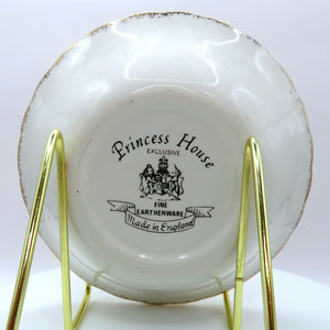 Princess House Rose Berry Bowl - Fine Earthenware England