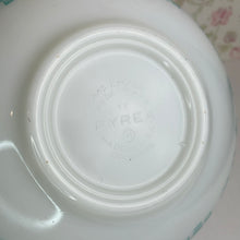 Load image into Gallery viewer, Blue Turquoise and White Pyrex Amish Butterprint Cinderella Mixing Bowls - Set of 4