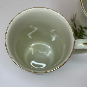 Vintage Hummingbird Mug by Otagiri Japan, Vintage Tea Mugs - Set of 2