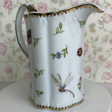 Load image into Gallery viewer, Vintage I. Godinger &amp; Co Primavera Butterfly/Botanical Gardens Pitcher