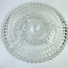 Load image into Gallery viewer, Vintage Jeanette Glass National Pattern Divided Relish Serving Tray Platter