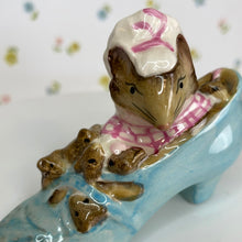Load image into Gallery viewer, Beatrix Potter&#39;s Old Woman Who Lived in a Shoe Porcelain Figurine by Beswick England