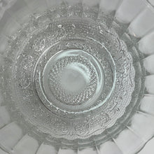 Load image into Gallery viewer, Kig Malaysia Glass Bowls with Fleur de Lis Pattern, Mid Century Glassware
