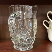 Load image into Gallery viewer, Small Anchor Hocking Milk/Cream Pitcher with Star of David Pattern