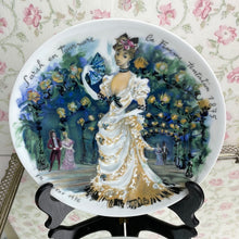 Load image into Gallery viewer, Henri D’Arceau Limoges Collector&#39;s Plate - Sarah en Tournure La Femme Tentation