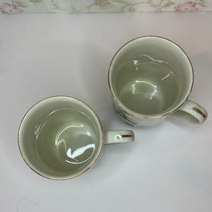 Vintage Hummingbird Mug by Otagiri Japan, Vintage Tea Mugs - Set of 2