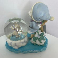 Load image into Gallery viewer, Precious Moments - Boy Skating with Bunny Snow Globe Figurine