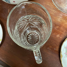 Load image into Gallery viewer, Small Anchor Hocking Milk/Cream Pitcher with Star of David Pattern