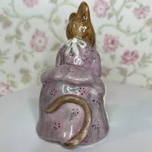 Load image into Gallery viewer, Vintage Beatrix Potter&#39;s Hunca Munca Sweeping, Royal Albert Figurine
